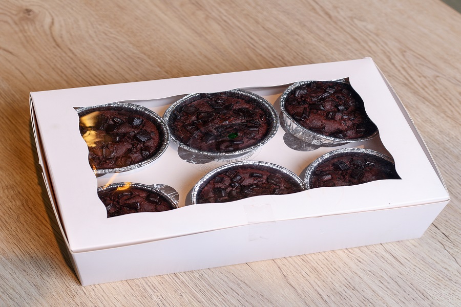 6 Pcs Of Chocolate Muffin