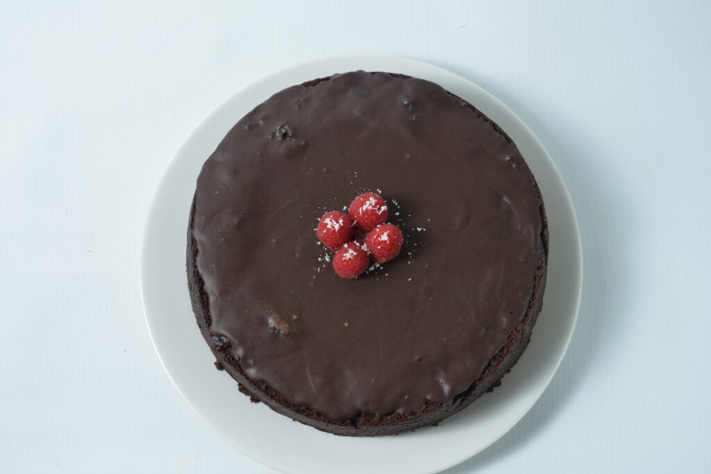 Chocolate Black Beans Cake